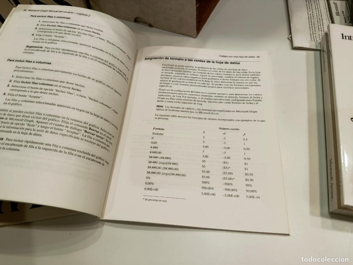 Videojuegos y consolas: MICROSOFT ACCESS SISTEMA DE ADMINISTRACION DE BASES DE DATOS - WINDOWS VERSION 3 1/5 (1992) - Foto 16