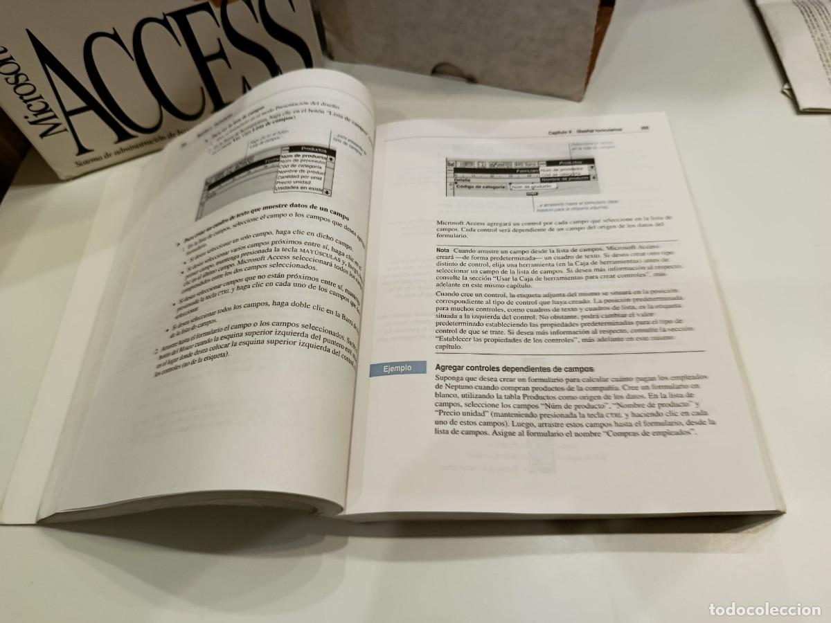 Videojuegos y consolas: MICROSOFT ACCESS SISTEMA DE ADMINISTRACION DE BASES DE DATOS - WINDOWS VERSION 3 1/5 (1992) - Foto 20