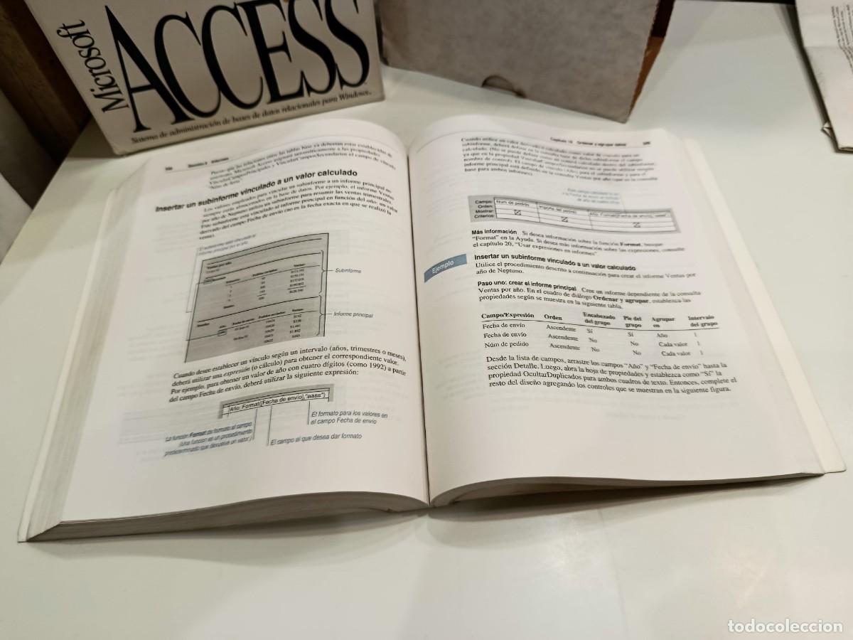 Videojuegos y consolas: MICROSOFT ACCESS SISTEMA DE ADMINISTRACION DE BASES DE DATOS - WINDOWS VERSION 3 1/5 (1992) - Foto 21
