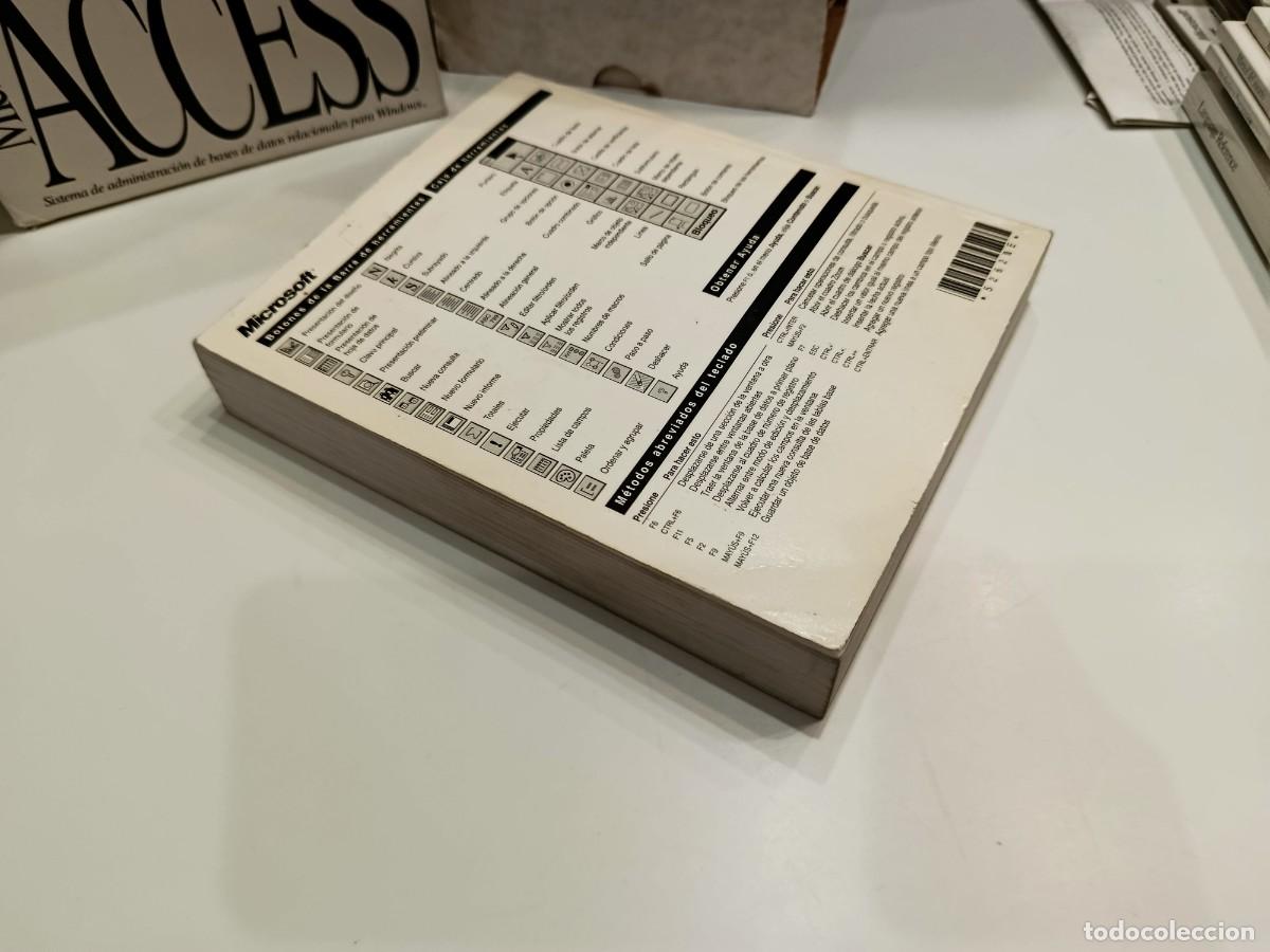 Videojuegos y consolas: MICROSOFT ACCESS SISTEMA DE ADMINISTRACION DE BASES DE DATOS - WINDOWS VERSION 3 1/5 (1992) - Foto 22