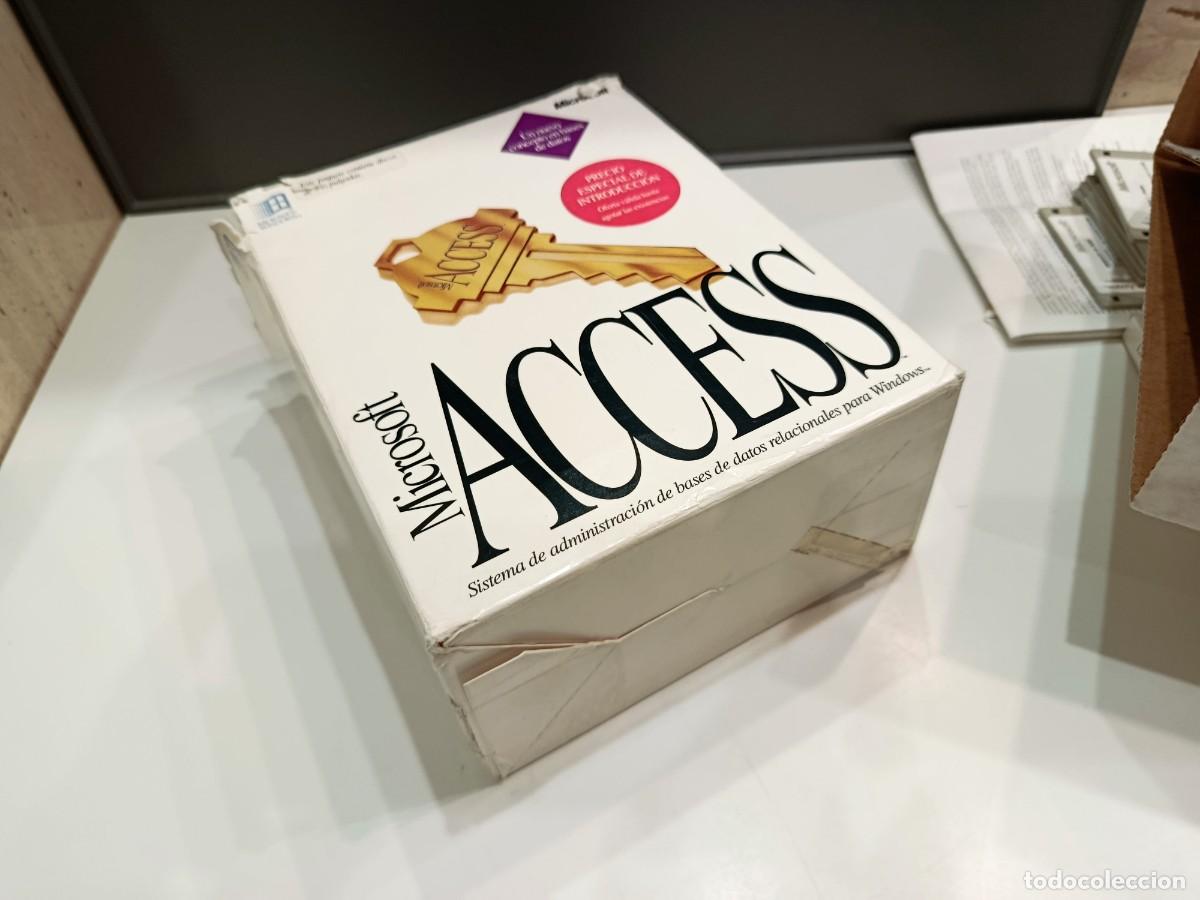 Videojuegos y consolas: MICROSOFT ACCESS SISTEMA DE ADMINISTRACION DE BASES DE DATOS - WINDOWS VERSION 3 1/5 (1992) - Foto 26