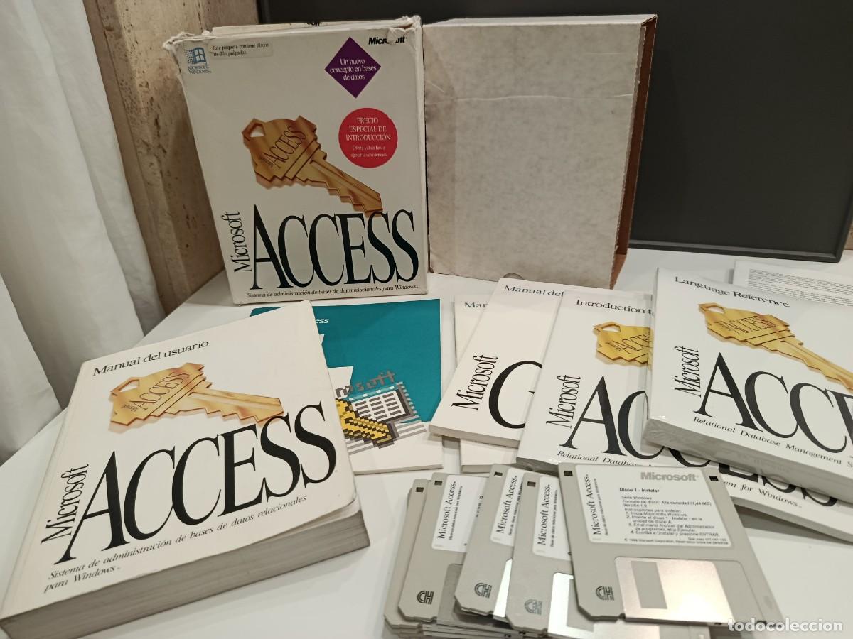 Videojuegos y consolas: MICROSOFT ACCESS SISTEMA DE ADMINISTRACION DE BASES DE DATOS - WINDOWS VERSION 3 1/5 (1992)