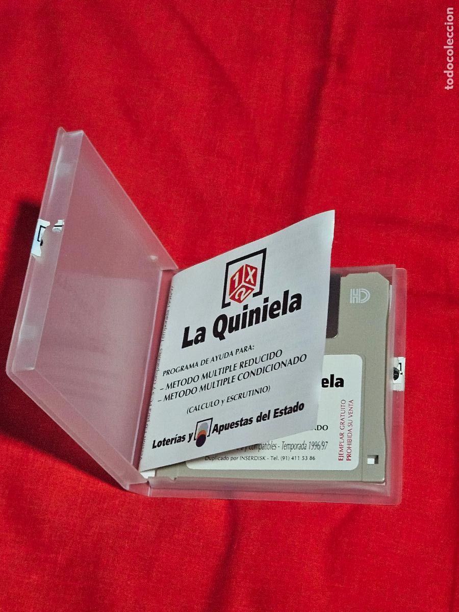 Videojuegos y consolas: Programa La Quiniela (1996/97) LEER ANUNCIO - Foto 3