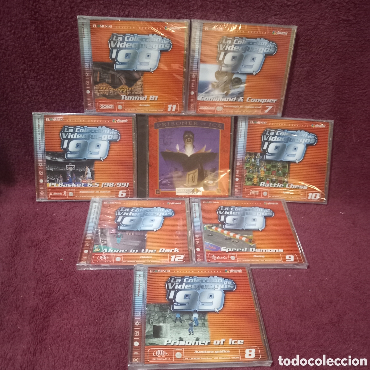 Jeux Vid&eacute;o et Consoles: COLECCION 8&times;VIDEOJUEGOS:PRISION OF ICE/MAS:7&times;VIDEOJUEGOS 99(todos NUEVOS PRECINTADOS)