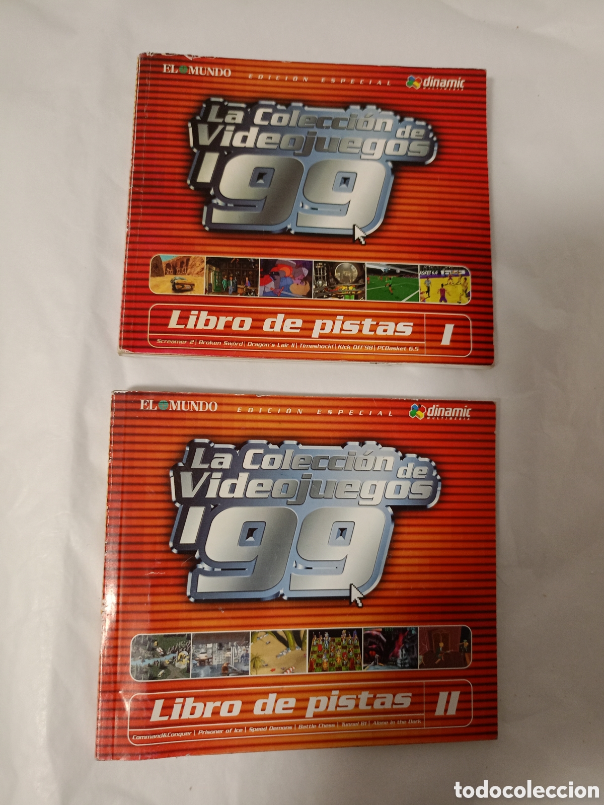 Jeux Vid&eacute;o et Consoles: La colecci&oacute;n de videojuegos 99 libro de pistas I y II