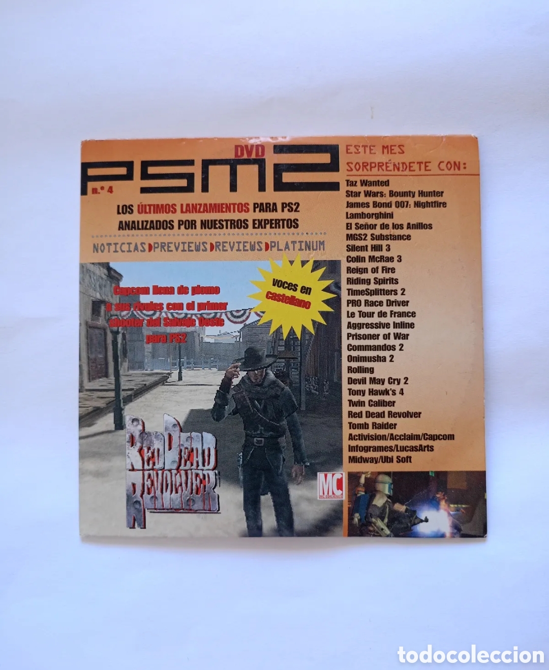 Videojuegos y consolas: Psm2 ps2 PlayStation dvd red dead revolver demos