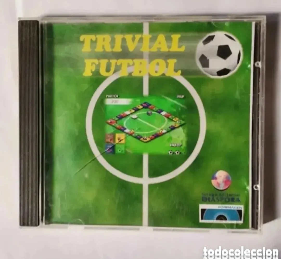 Videojuegos y consolas: Trivial futbol pc windows 95