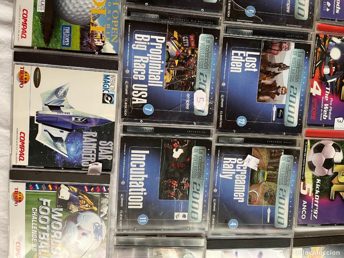 Videojuegos y consolas: LOTE 39 JUEGOS DE PC CD - KREATEN - Foto 5