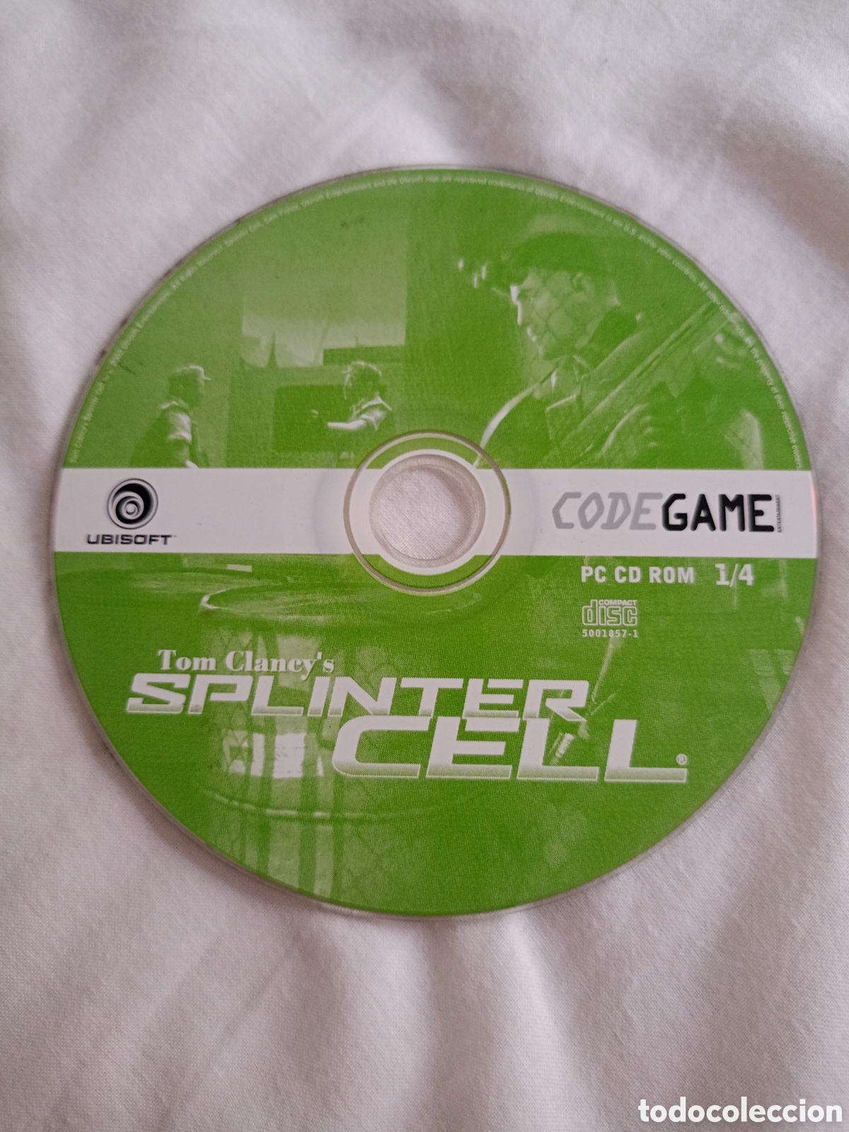 Videojuegos y consolas: Tom Clancys splinter cell cd 1/4 pc - Foto 1