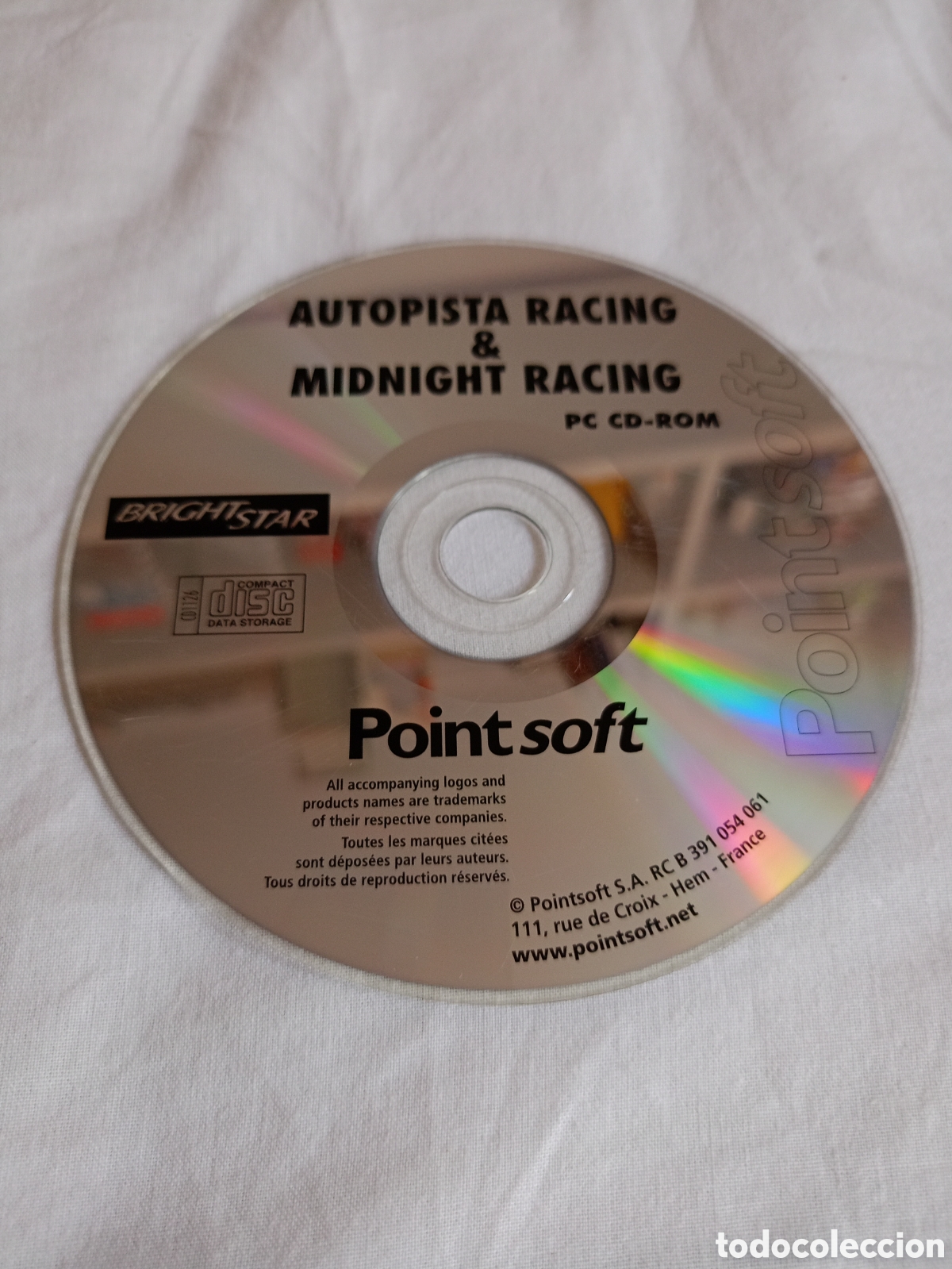 Videojuegos y consolas: PC CD-ROM) dos videojuegos de carreras: &rdquo;Autopista Racing&rdquo; y &rdquo;Midnight Racing solo cd