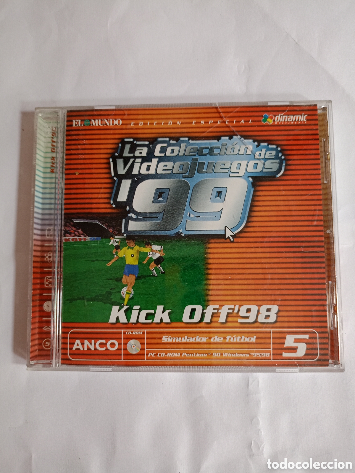 Videojuegos y consolas: LA COLECCION DE VIDEOJUEGOS 99 - KICK OFF&uml;98 N&ordm; 5