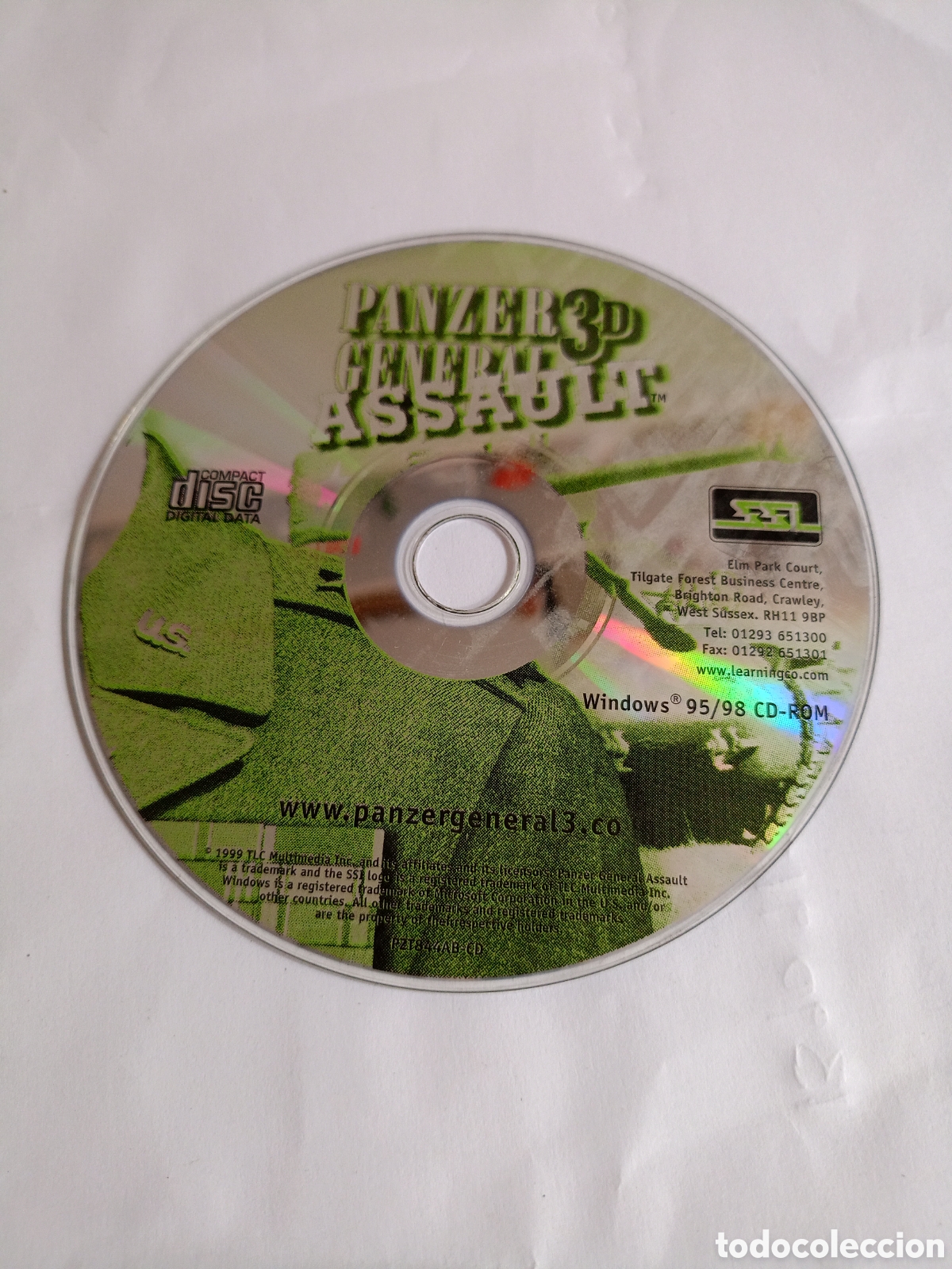 Videojuegos y consolas: Panzer General 3D Assault pc solo cd