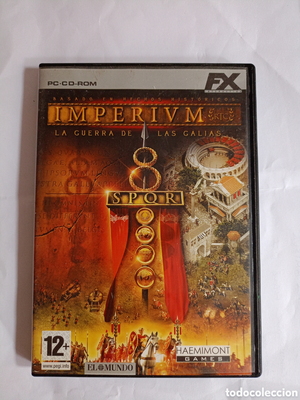 Videojuegos y consolas: VIDEOJUEGO - IMPERIUM - LA GUERRA DE LAS GALIAS - IMPERIVM - JUEGO PC
