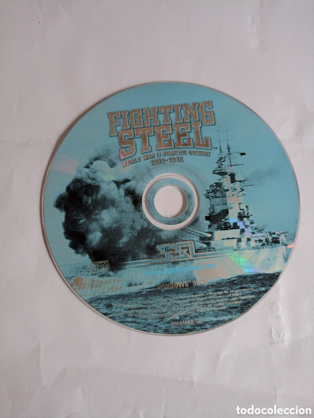 Videojuegos y consolas: Fighting Steel. Juego clasico pc solo cd