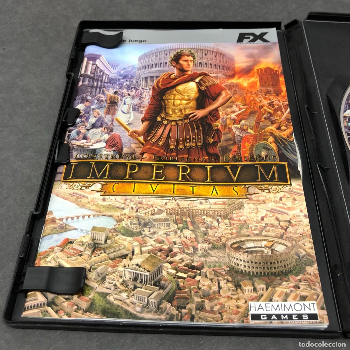 Videojuegos y consolas: IMPERIVM CIVITAS - PC DVD ROM - FX INTERACTIVE - +12 - VIDEOJUEGO / 1145 - Foto 5