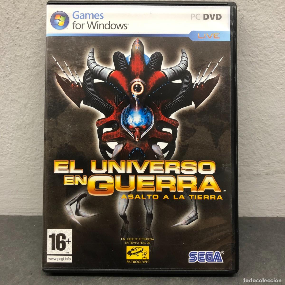 Videojuegos y consolas: EL UNIVERSO EN GUERRA - ASALTO A LA TIERRA - PC DVD - GAMES FOR WINDOWS - +16 - VIDEOJUEGO / 1147