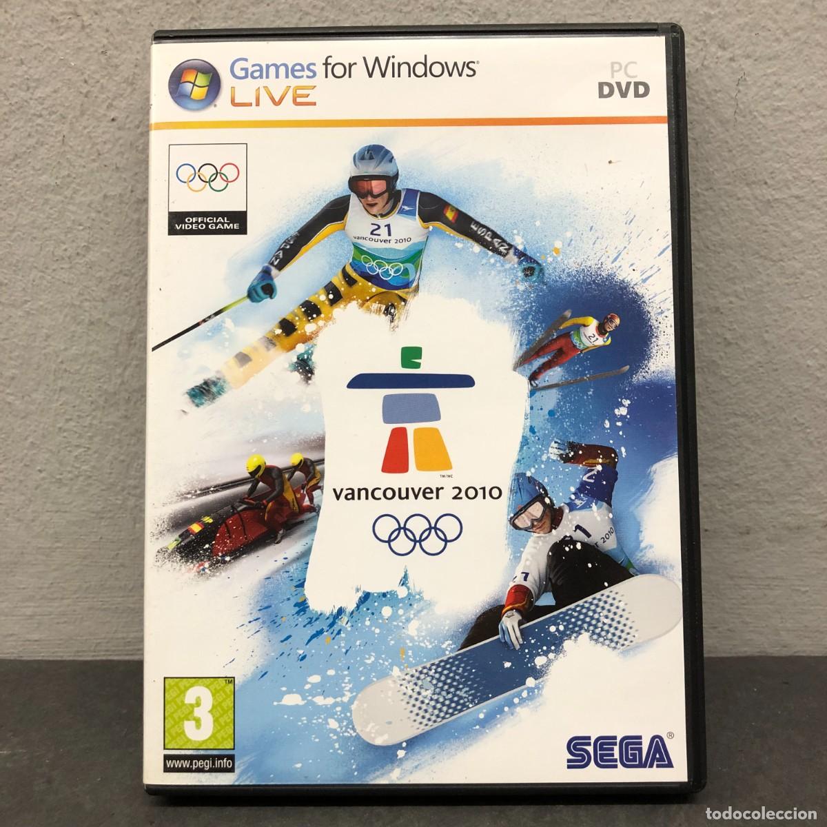 Videojuegos y consolas: VANCOUVER 2010 - PC DVD - GAMES FOR WINDOWS LIVE - +3 - VIDEOJUEGO / 1148