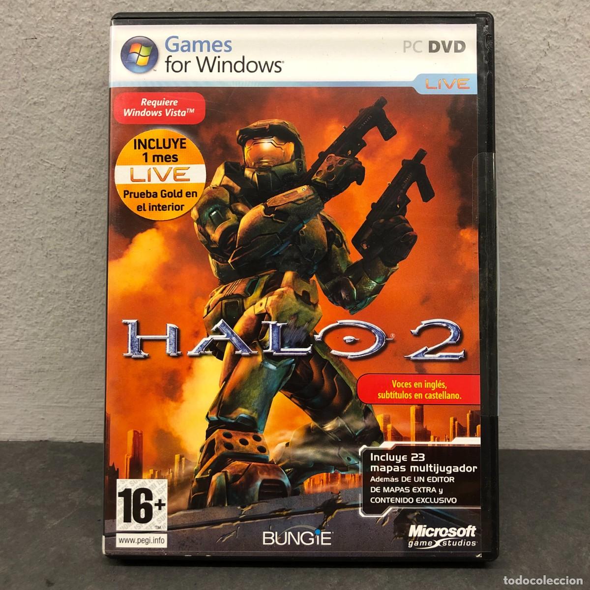 Videojuegos y consolas: HALO 2 - PC DVD - GAMES FOR WINDOWS LIVE - +16 - VIDEOJUEGO / 1149
