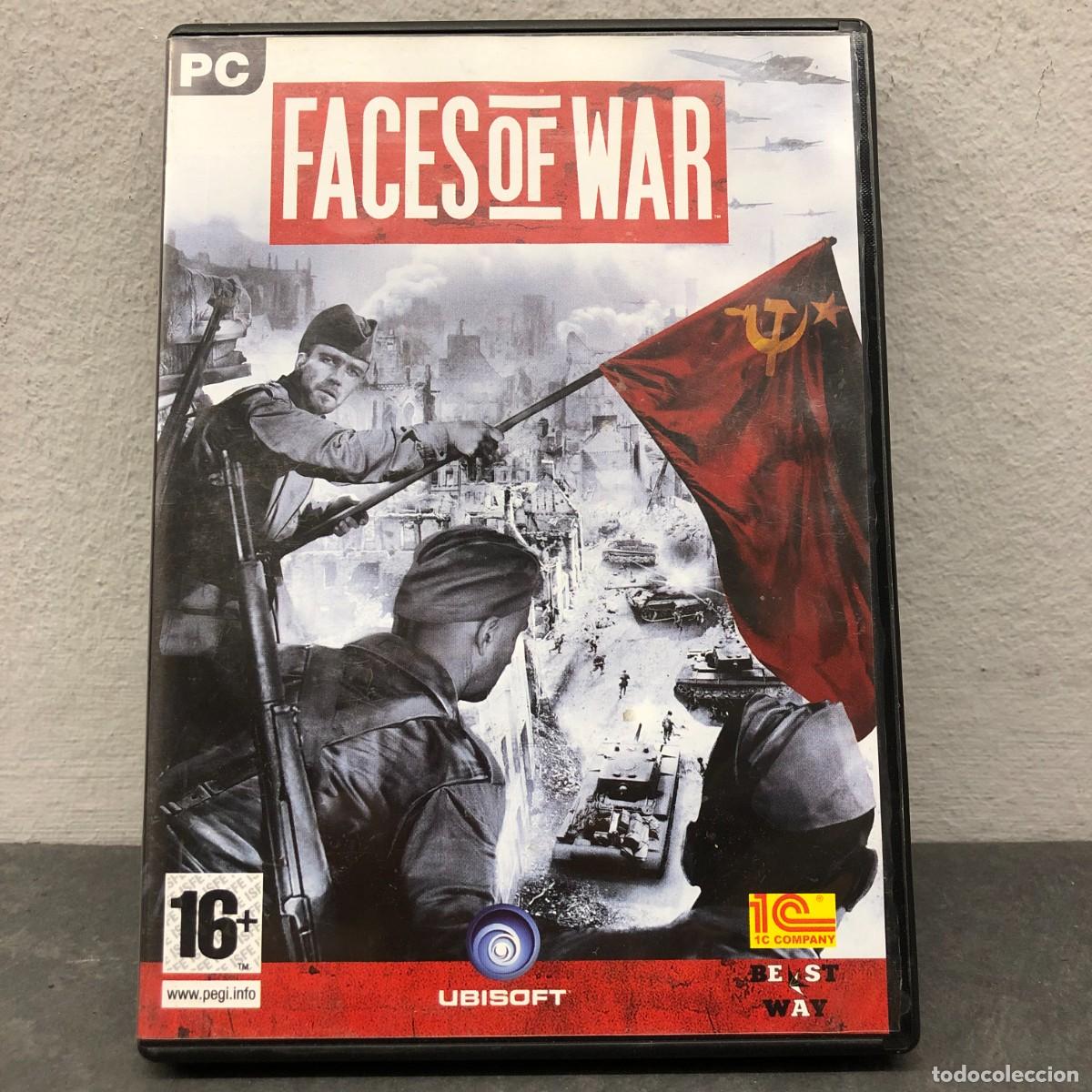 Videojuegos y consolas: FACES OF WAR - PC DVD - COLECCI&Oacute;N MICROMAN&Iacute;A N&ordm; 55 - +16 - VIDEOJUEGO / 1150