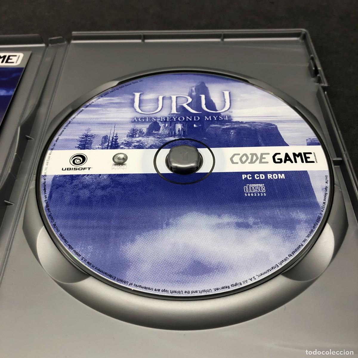 Videojuegos y consolas: URU - AGES BEYOND MYST - PC DVD ROM - CODE GAME - +3 - VIDEOJUEGO / 1155 - Foto 4