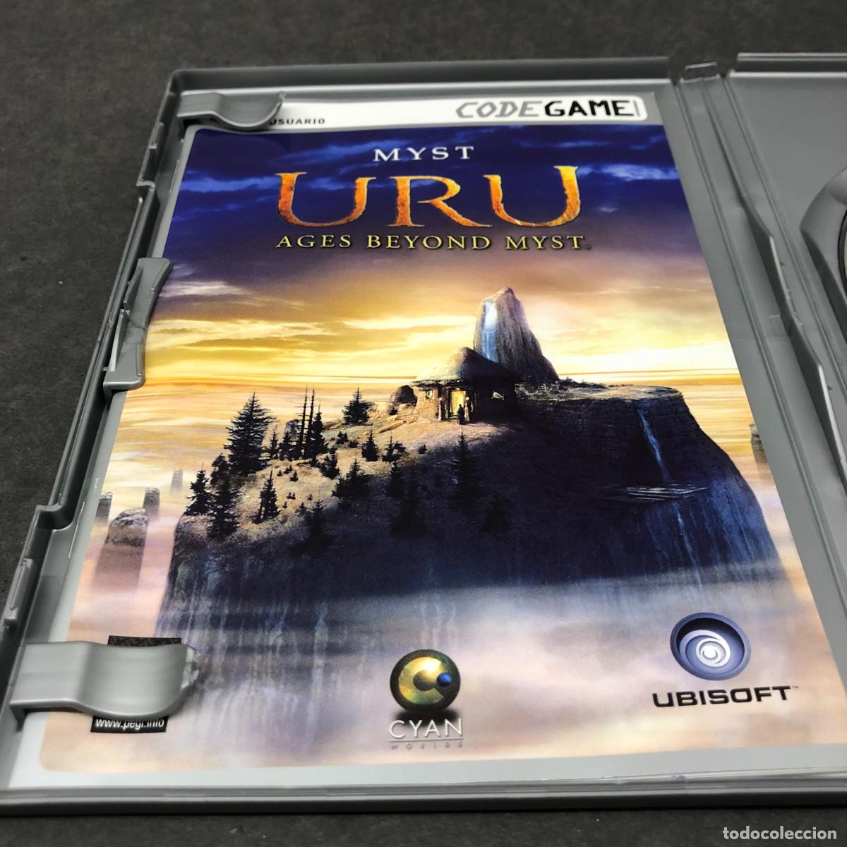 Videojuegos y consolas: URU - AGES BEYOND MYST - PC DVD ROM - CODE GAME - +3 - VIDEOJUEGO / 1155 - Foto 5