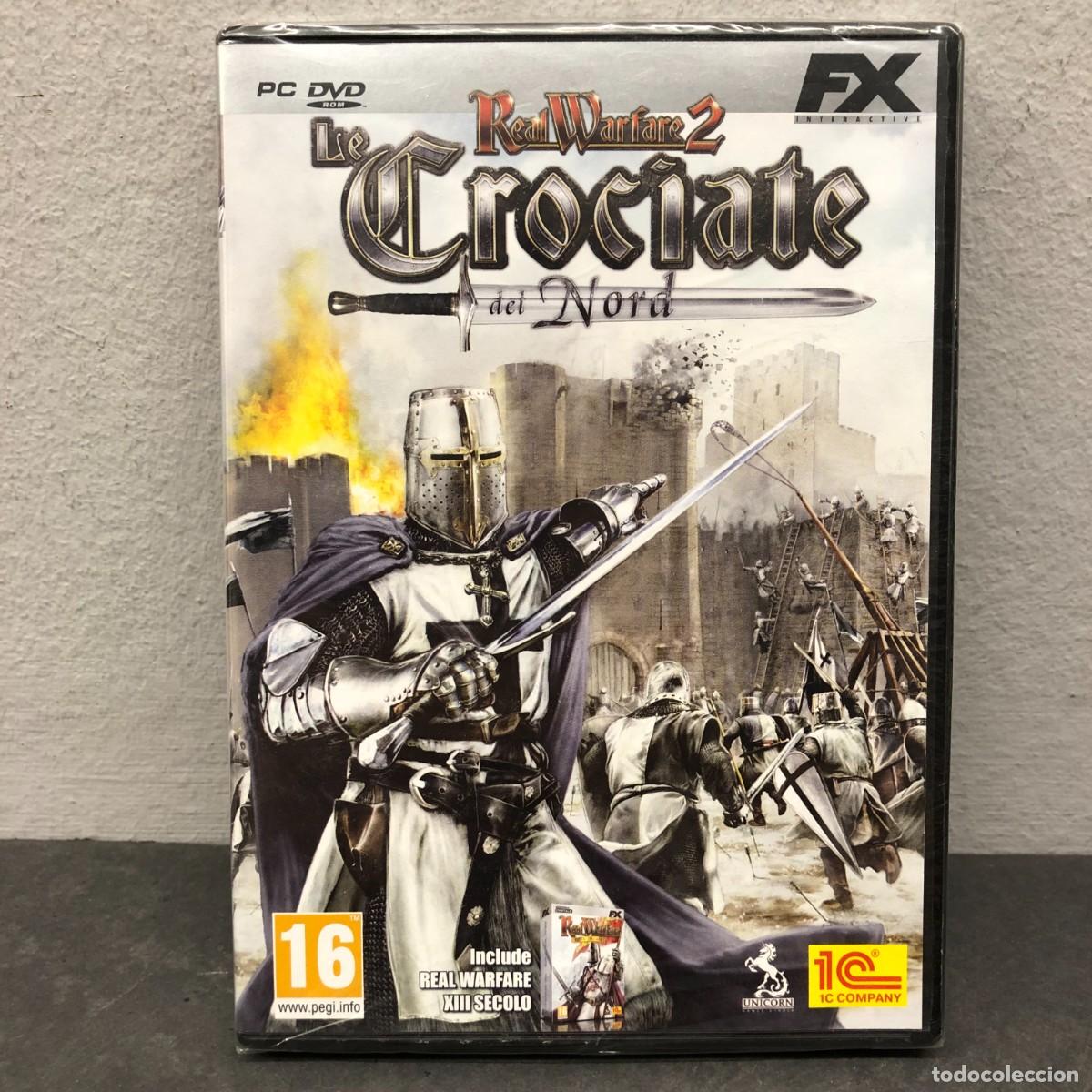 Videojuegos y consolas: REAL WARFARE 2 - LE CROCIATE DEL NORD - PC DVD ROM - CODE GAME - +16 - VIDEOJUEGO -PRECINTADO / 1157