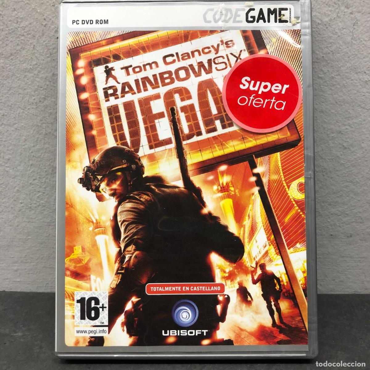 Videojuegos y consolas: TOM CLANCY'S RAINBOW SIX VEGAS - PC DVD ROM - CODE GAME - +16 - VIDEOJUEGO / 1160