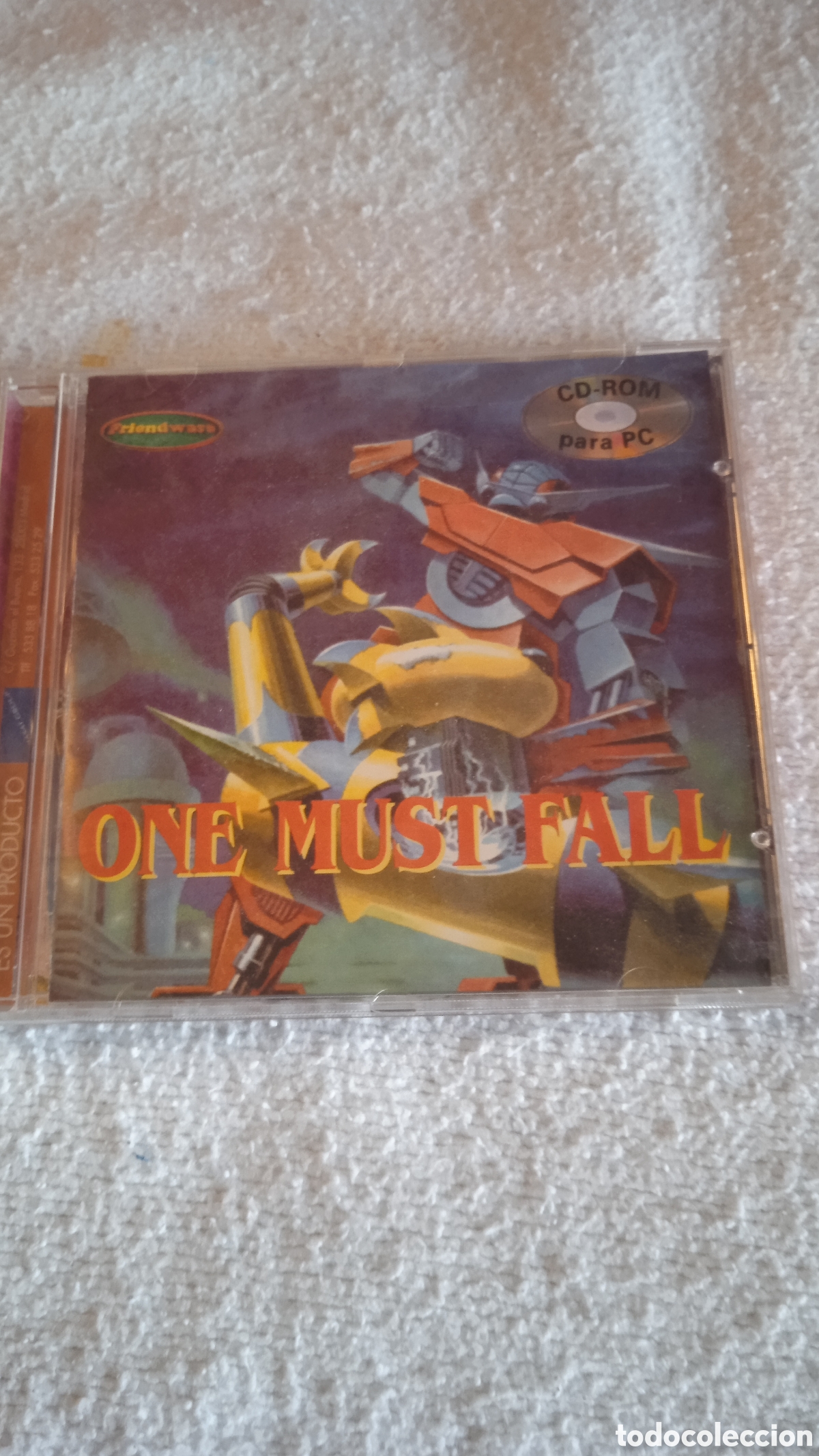 Videojuegos y consolas: One Must Fall - Juego PC CD-ROM Retro de Robots de Combate | Big Ben Interactive | Completo | Vintag - Foto 1