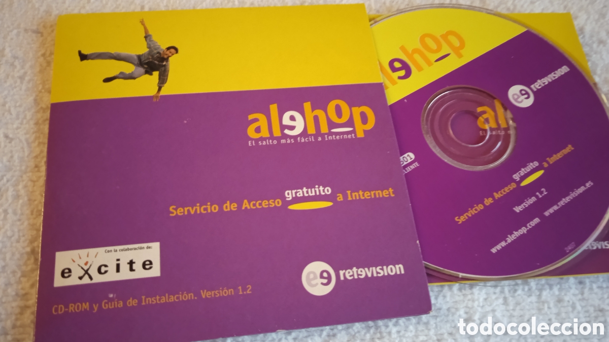 Videojuegos y consolas: Alehop e9 Retvisi&oacute;n CD-ROM Original + Gu&iacute;a de Instalaci&oacute;n v1.2 | Servicio de Acceso a Internet | Sof