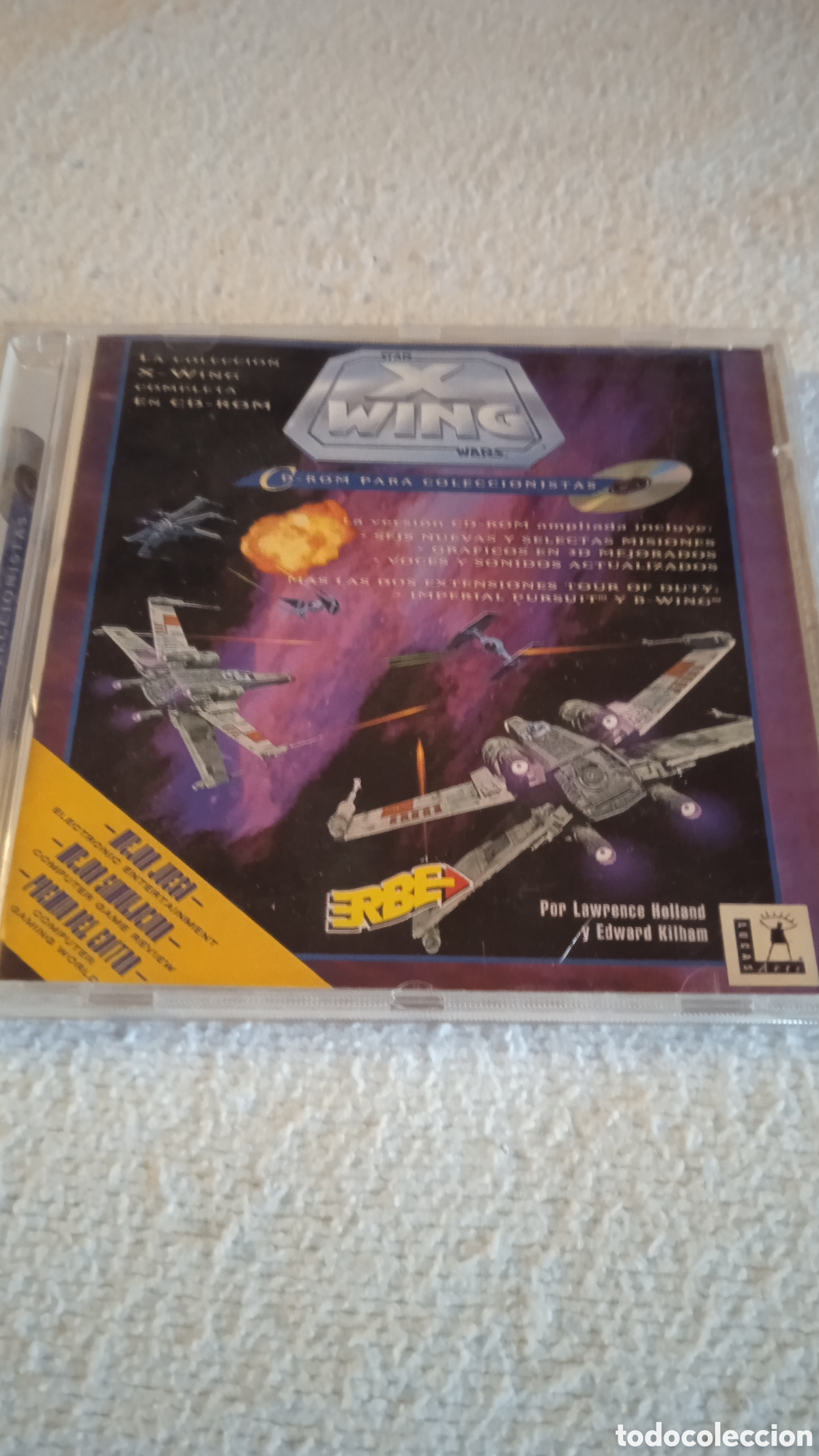 Videojuegos y consolas: Star Wars: X-Wing &ndash; PC CD-ROM (ERBE) &ndash; Edici&oacute;n en Espa&ntilde;ol &ndash; Juego Retro Cl&aacute;sico Descripci&oacute;n: Ponte a