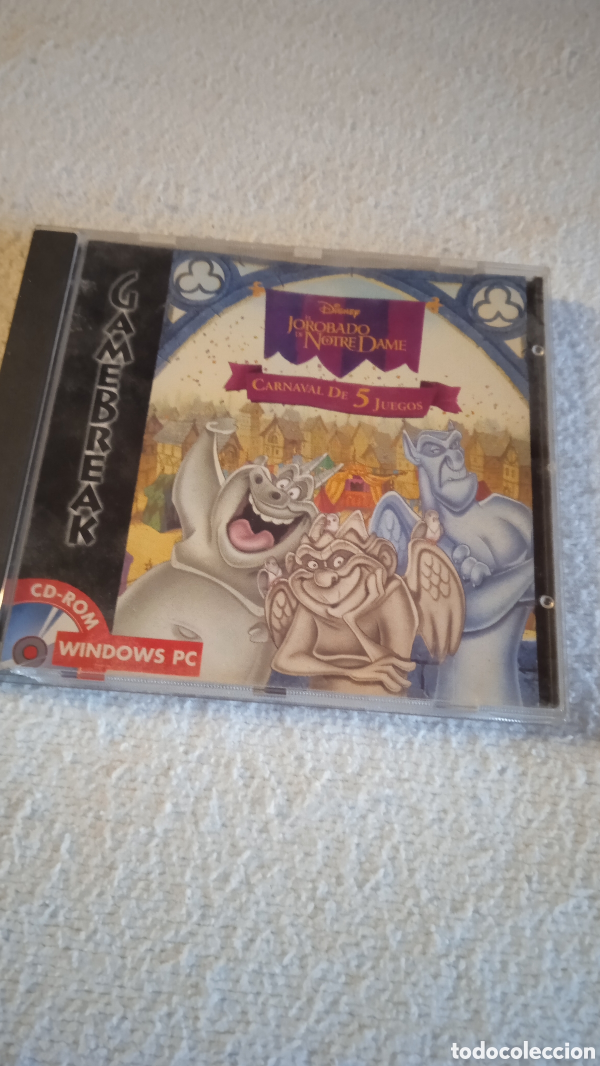 Videojuegos y consolas: Disney El Jorobado de Notre Dame: Carnaval de 5 Juegos &ndash; PC CD-ROM &ndash; GameBreak &ndash; Juego Infantil Orig