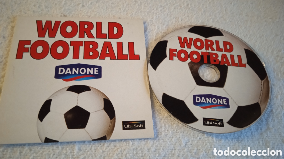 Videojuegos y consolas: World Football Danone PC CD-ROM Ubisoft Juego Retro Promocional Original Descripci&oacute;n: Vendo World Fo