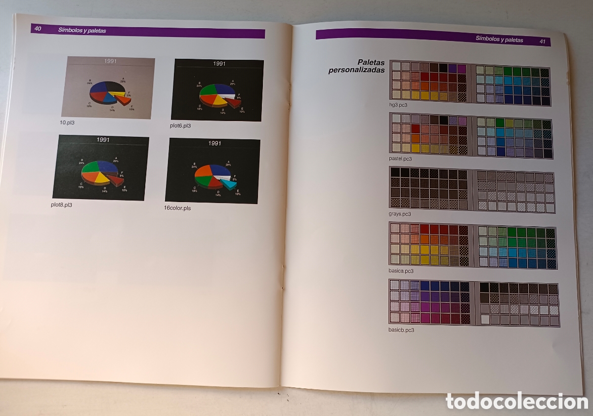 Videojuegos y consolas: Libro Instrucciones Harvard Graphics 3.0 - Foto 9