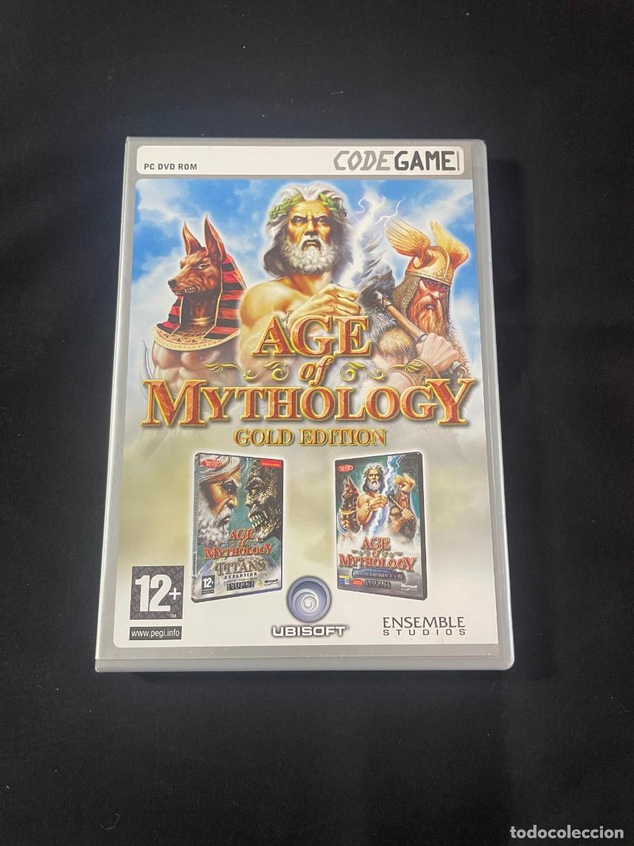 Videojuegos y consolas: Age of Mythology Gold Edition PC Completo Manual Disco Ubisoft CodeGame