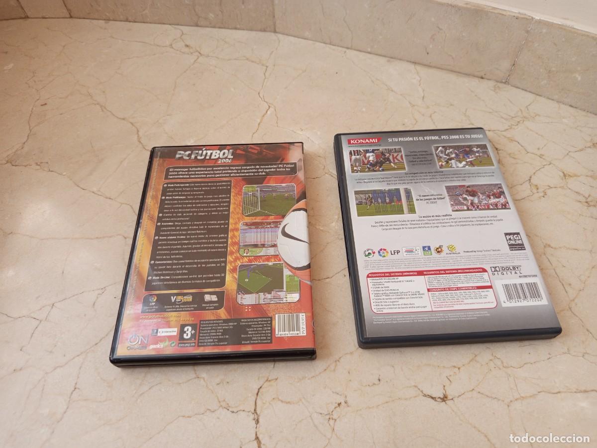 Videojuegos y consolas: Pc Futbol 2006 + PES 2008. Comoletos y funcionando! - Foto 4