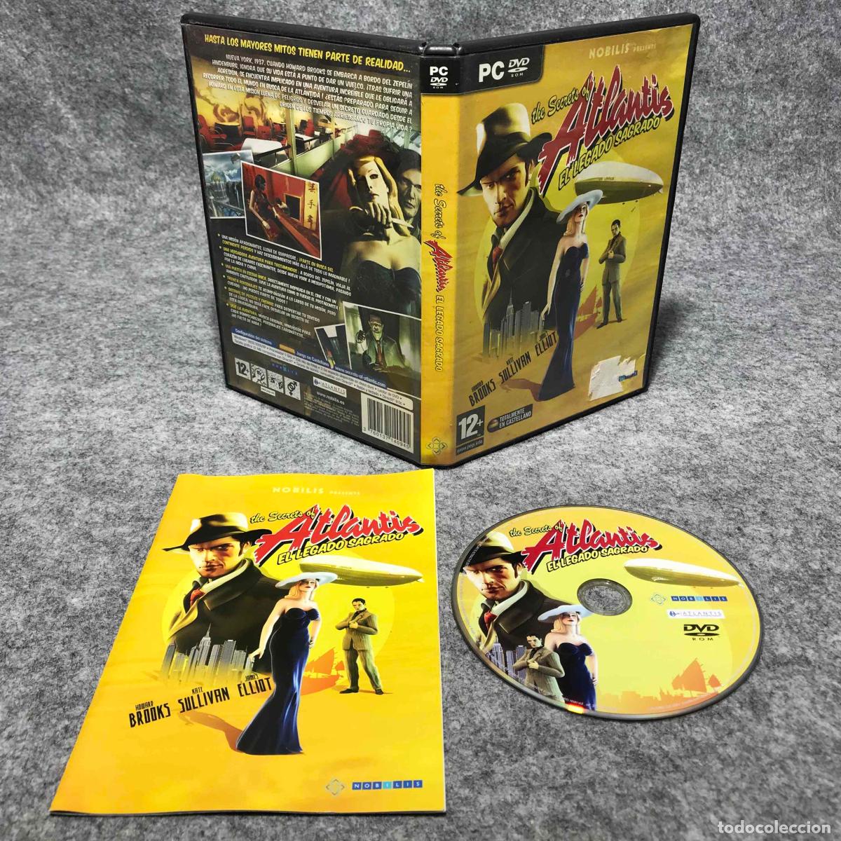 Videojuegos y consolas: THE SECRET OF ATLANTIS EL LEGADO SAGRADO PC