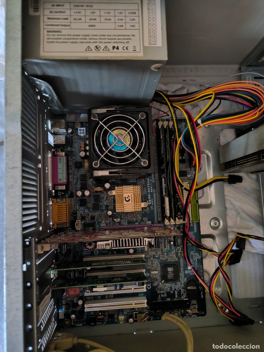 Videojuegos y consolas: Lote Retro PC Socket 478 - Pentium 4 - 2.5GB RAM - GeForce FX 5500
