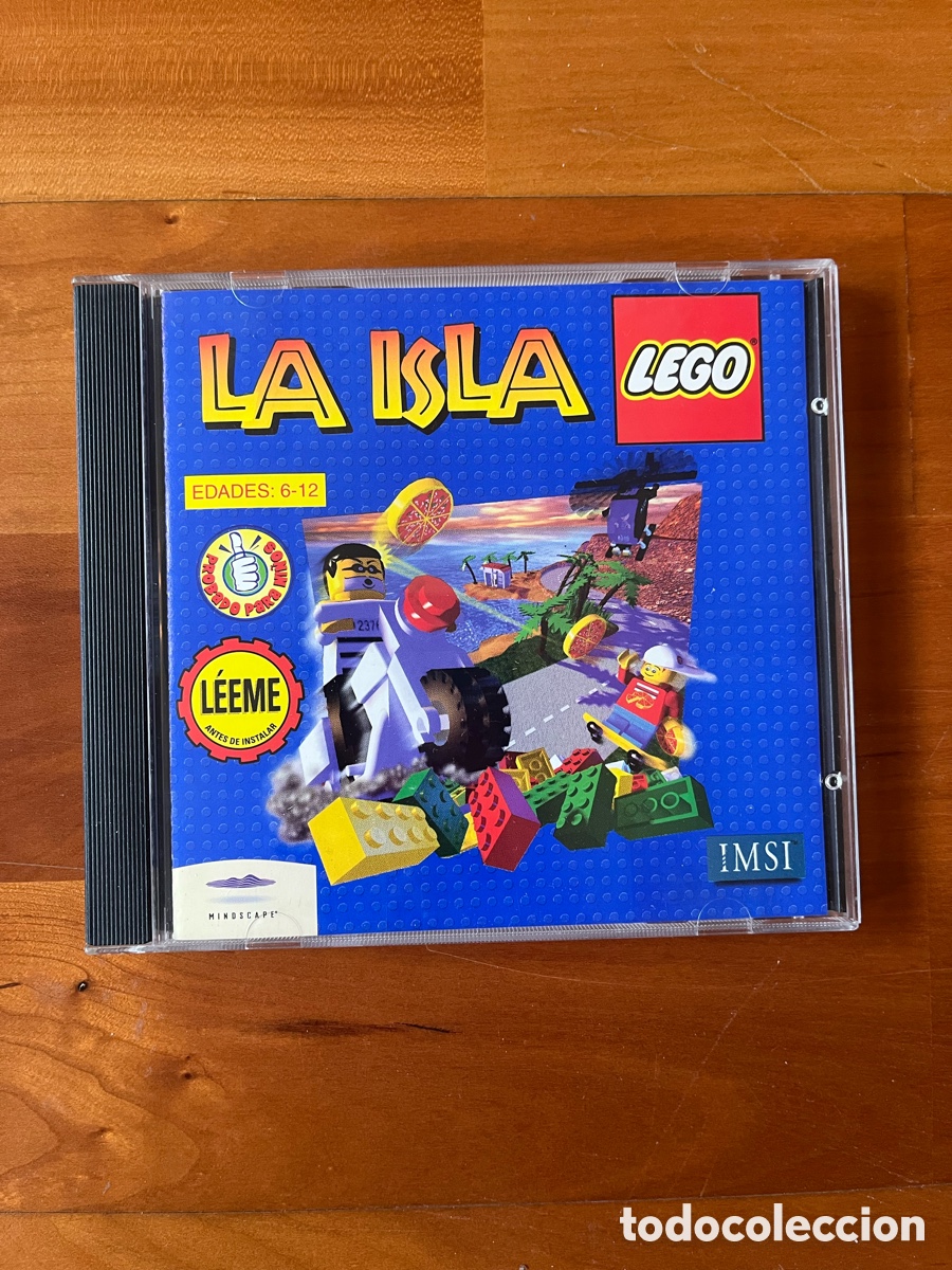 Videojuegos y consolas: LEGO La isla PC CD-ROM a&ntilde;os 90