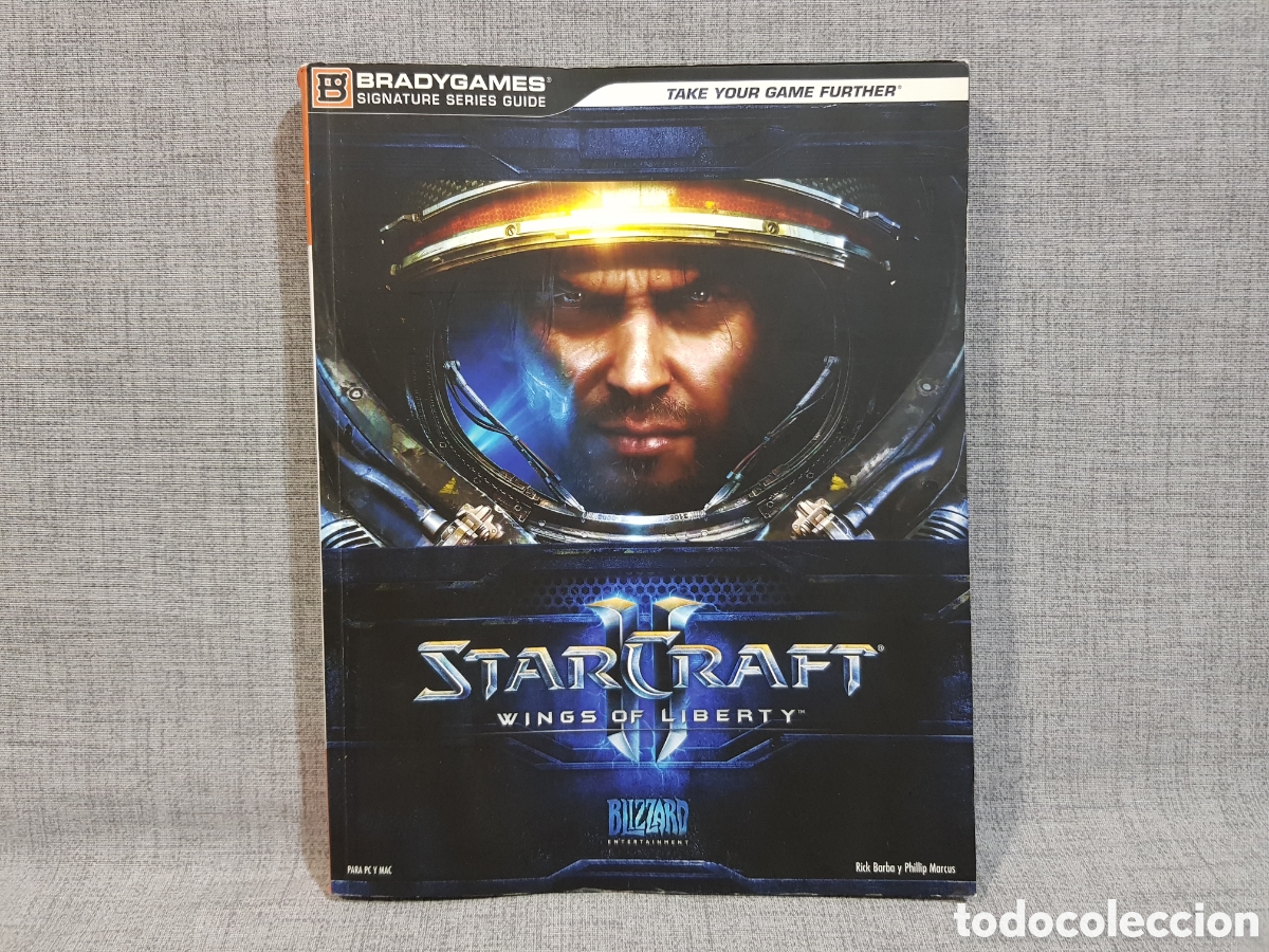 Videojuegos y consolas: STARCRAFT II WINGS OF LIBERTY GU&Iacute;A DEL JUEGO EN CASTELLANO. A&Ntilde;O 2010.