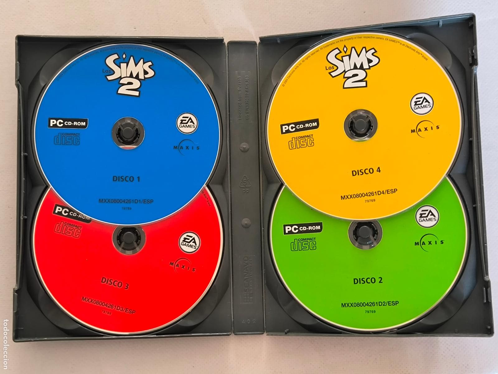 Videojuegos y consolas: PC LOS SIMS 2 COMPLETO - 4 DISCOS + LIBRETO (215) - Foto 4