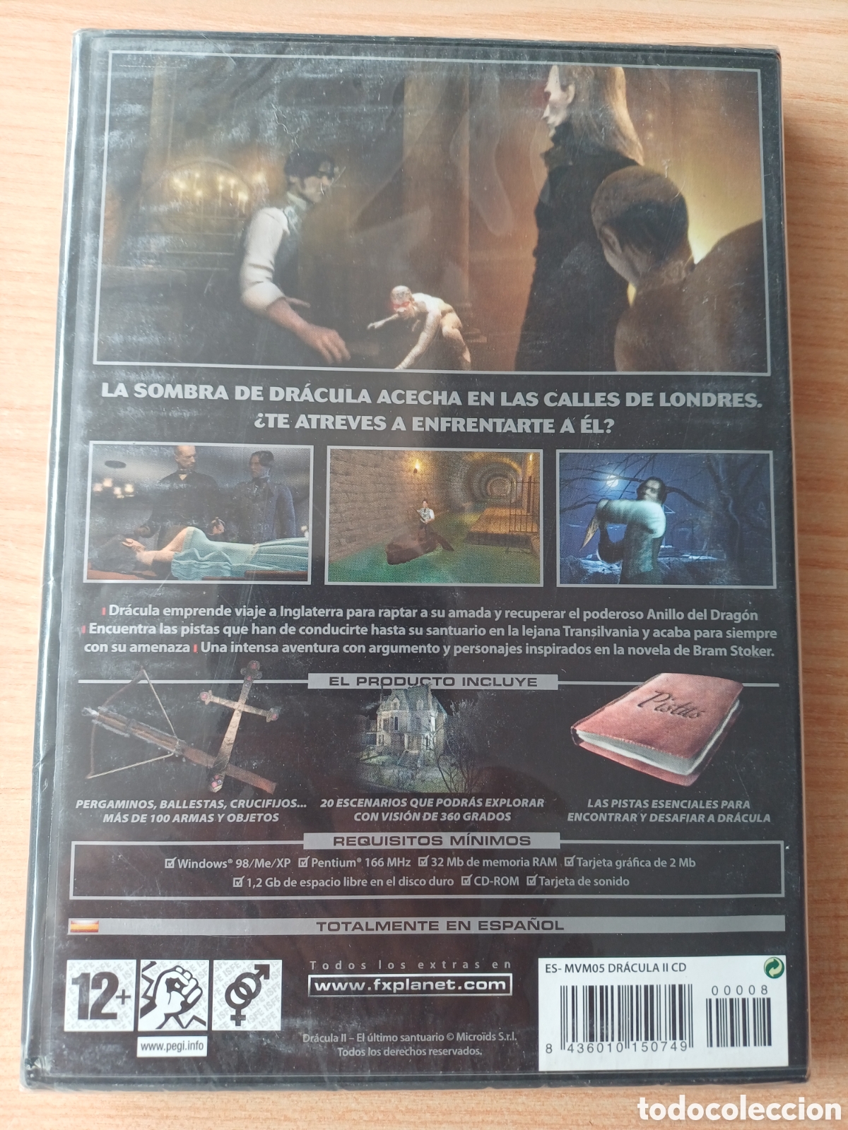 Videojuegos y consolas: DRACULA 2 VIDEOJUEGO PC PRECINTADO FX INTERACTIVE - Foto 2