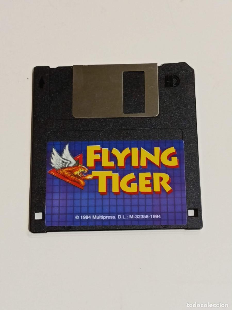 Videojuegos y consolas: Juego diskettes Flying Tiger PC - Foto 1
