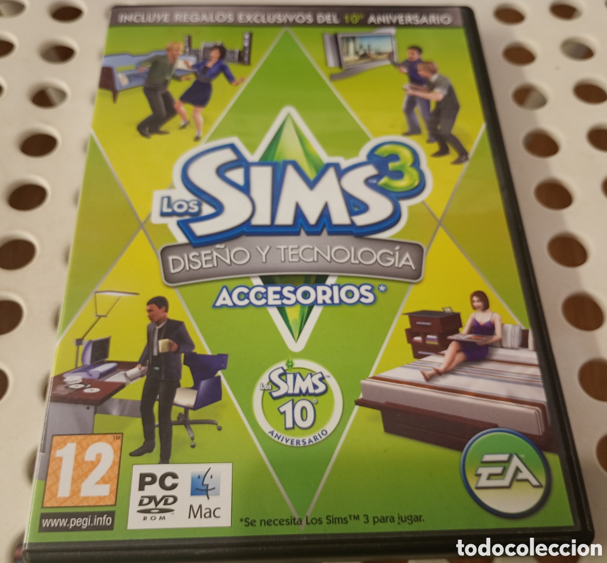 Videojuegos y consolas: Los sims 3 dise&ntilde;o y tecnolog&iacute;a accesorios PC DVD ROM