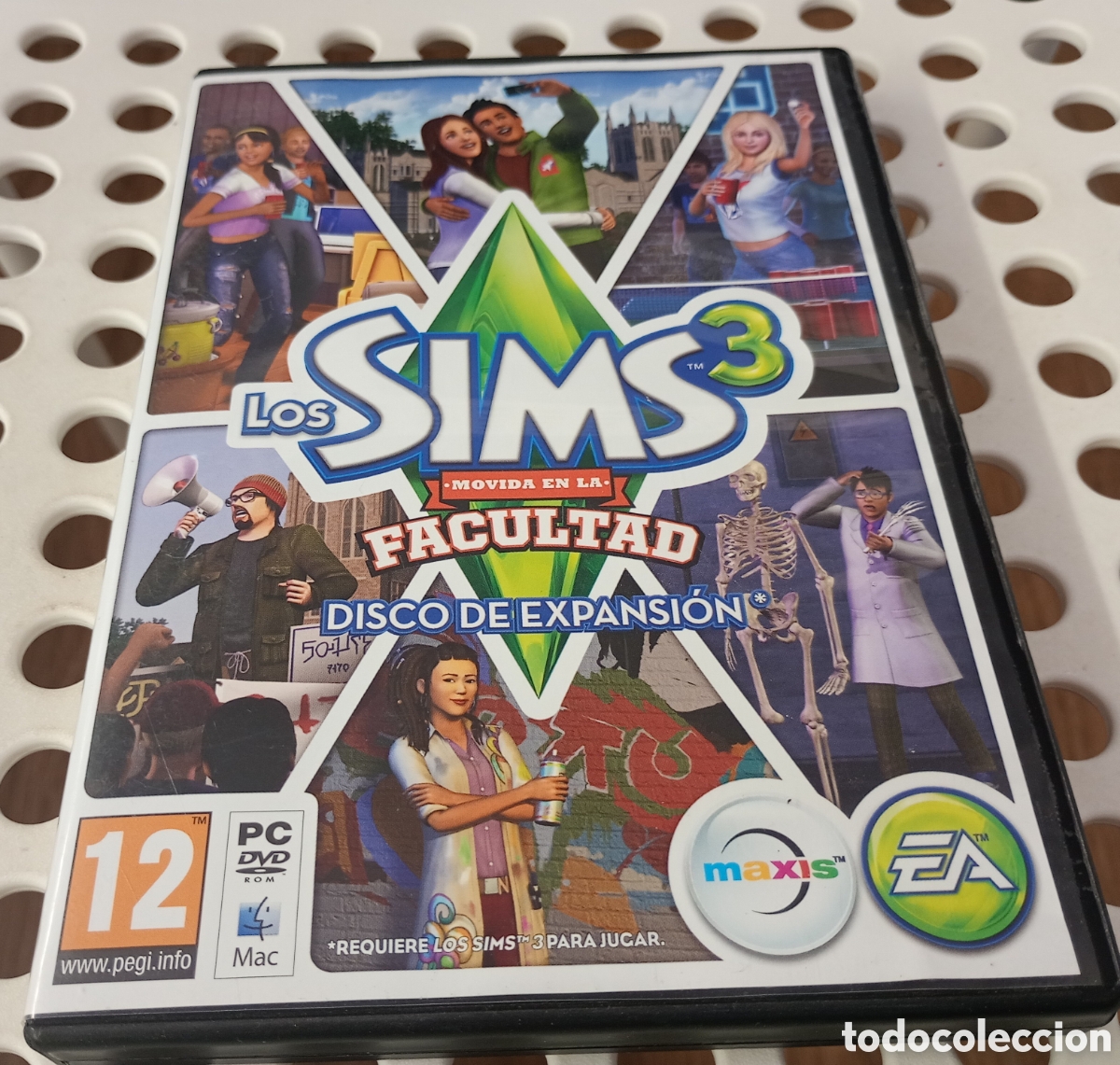 Videojuegos y consolas: Los sims 3 movida en la facultad PC DVD expansi&oacute;n