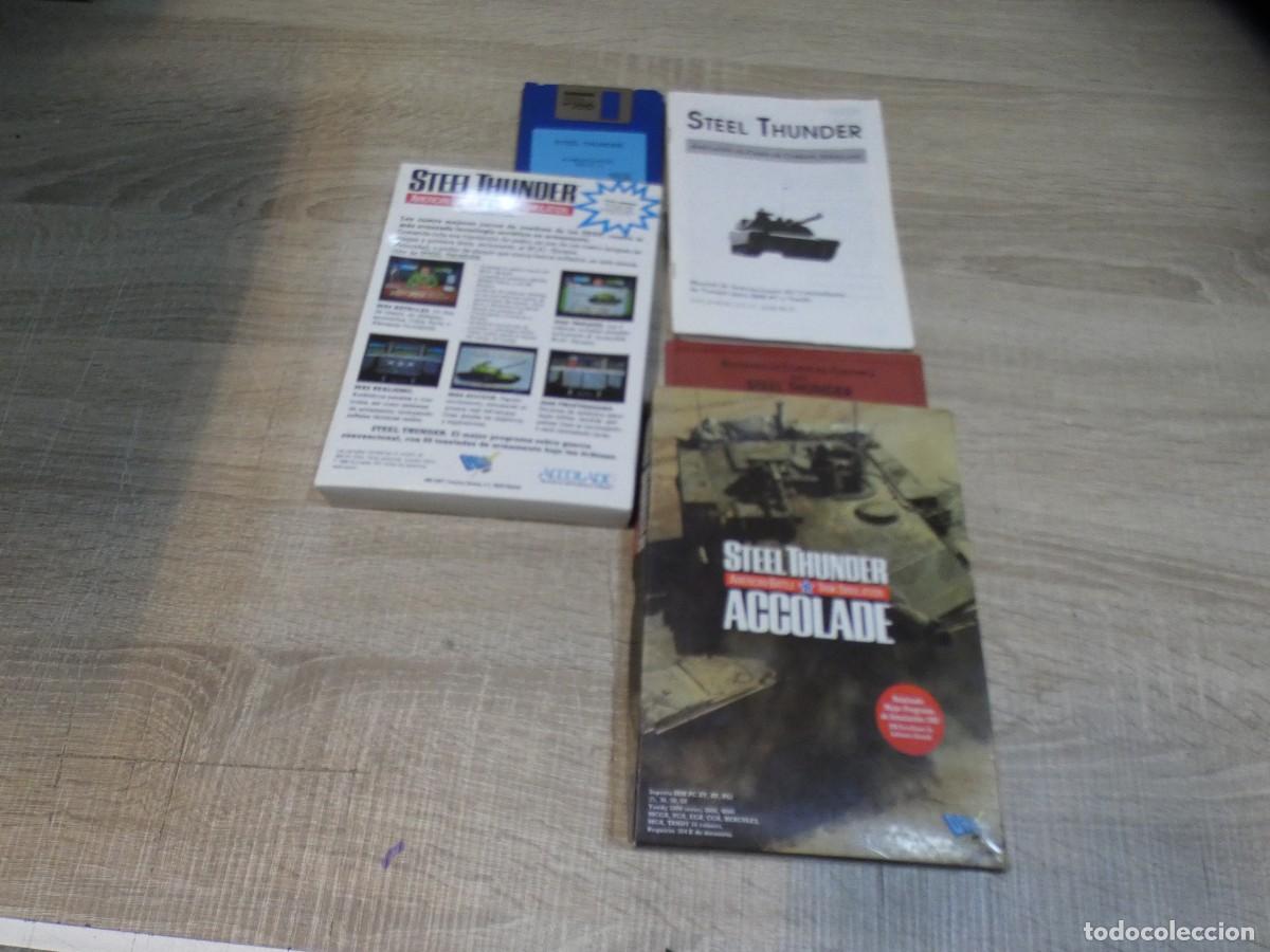 Videojuegos y consolas: ARKANSAS1980 VIDEOJUEGO PC ANTIGUO MUY BUEN ESTADO VER FOTO STEEL THUNDER ACCOLADE