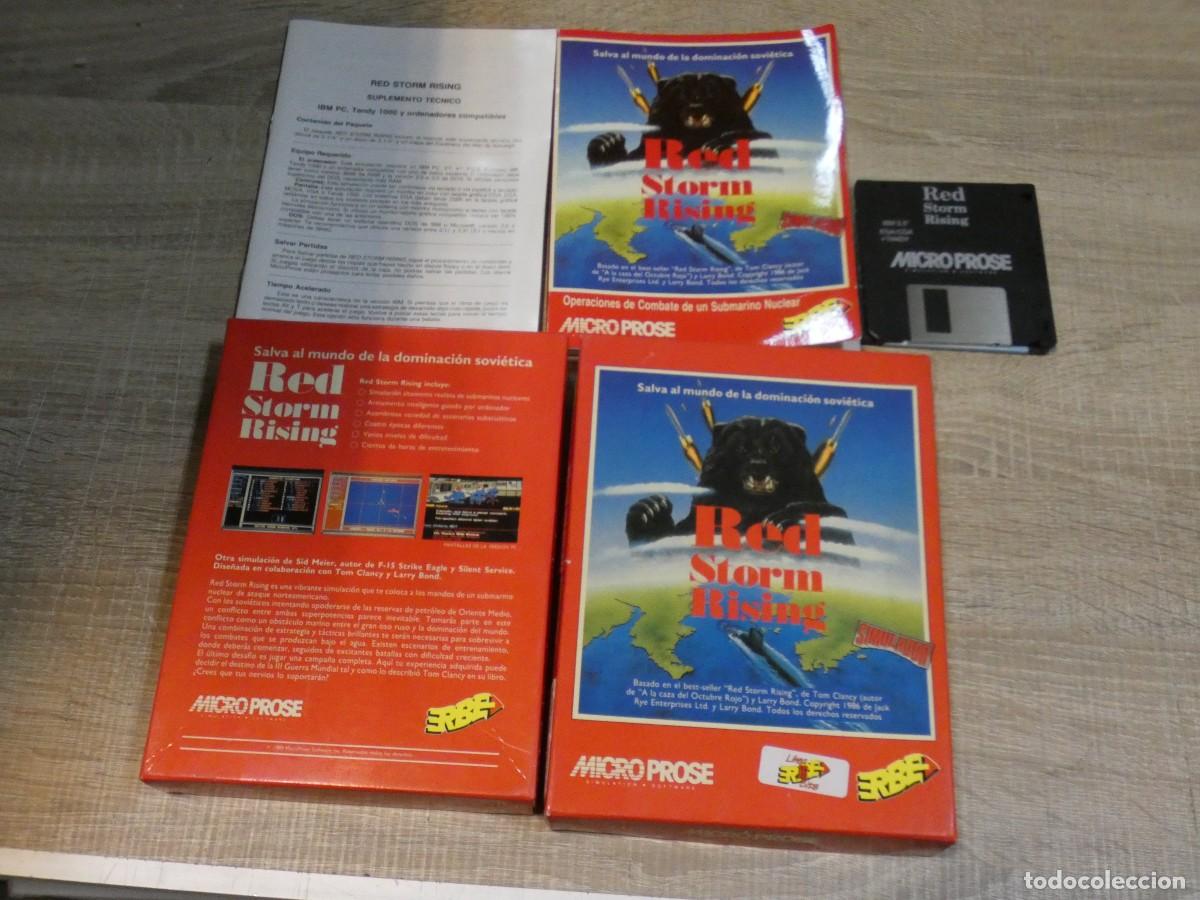 Videojuegos y consolas: ARKANSAS1980 VIDEOJUEGO PC ANTIGUO MUY BUEN ESTADO VER FOTO RED STORM RISING
