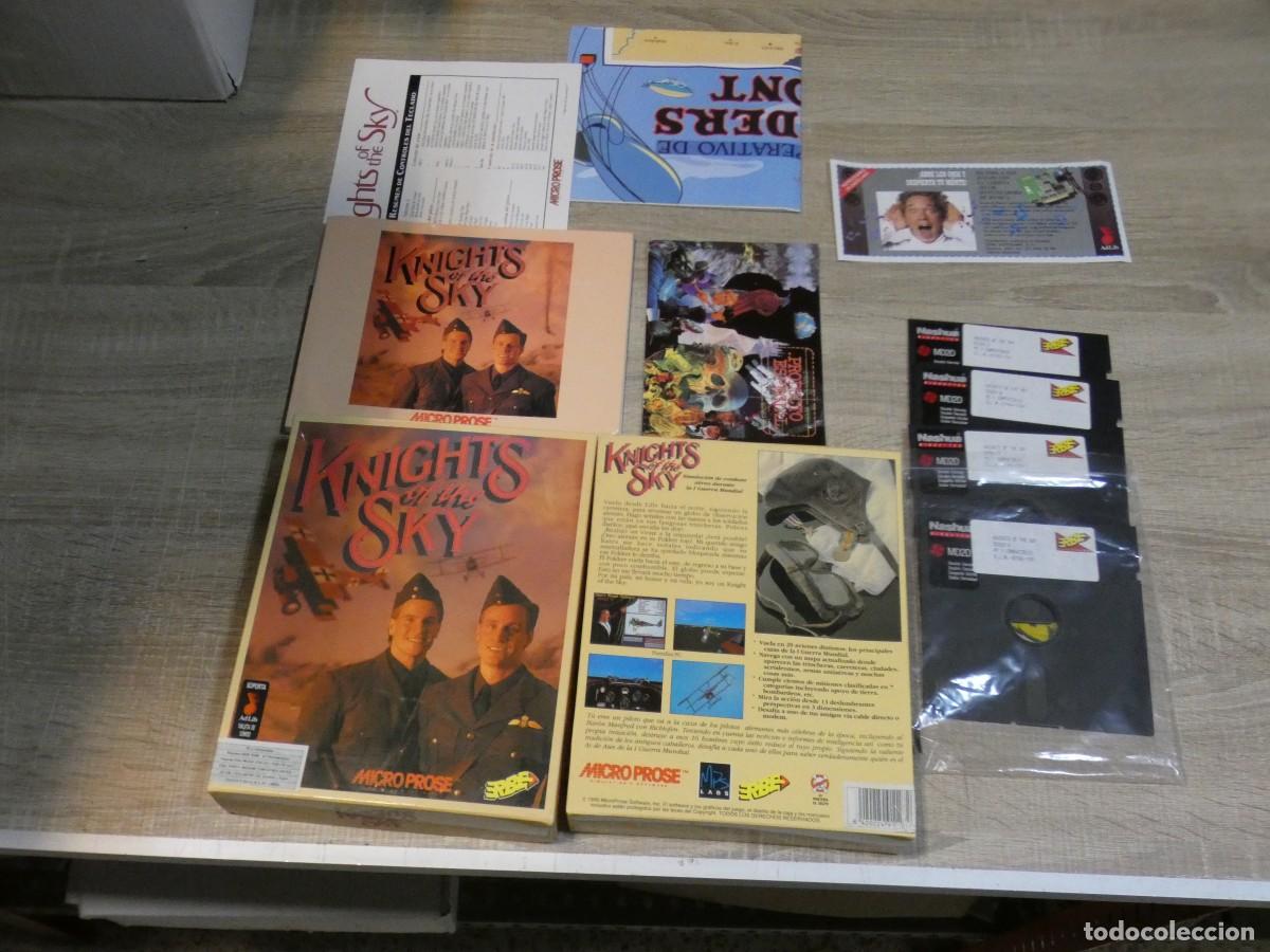 Videojuegos y consolas: ARKANSAS1980 VIDEOJUEGO PC ANTIGUO MUY BUEN ESTADO KNIGHTS OF THE SKY