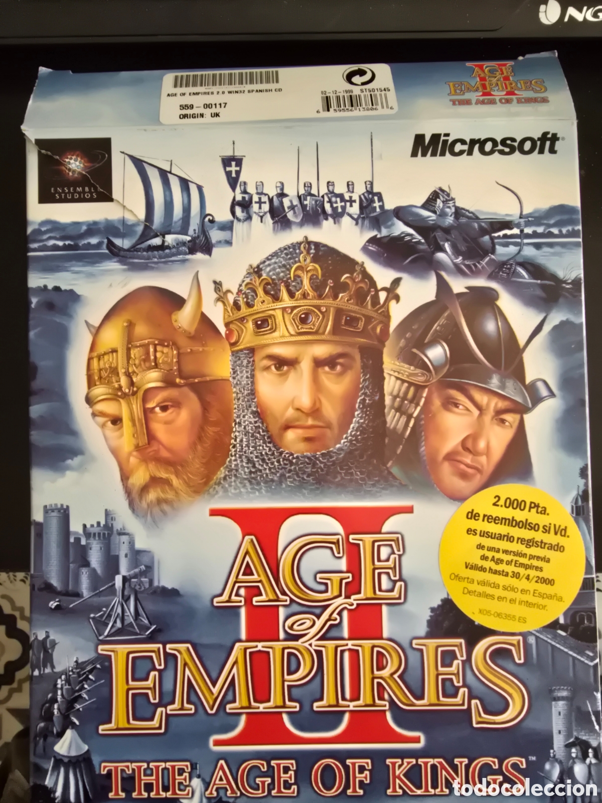 Videojuegos y consolas: AGE OF EMPIRES II. THE AGE OF KINGS. COMPLETO