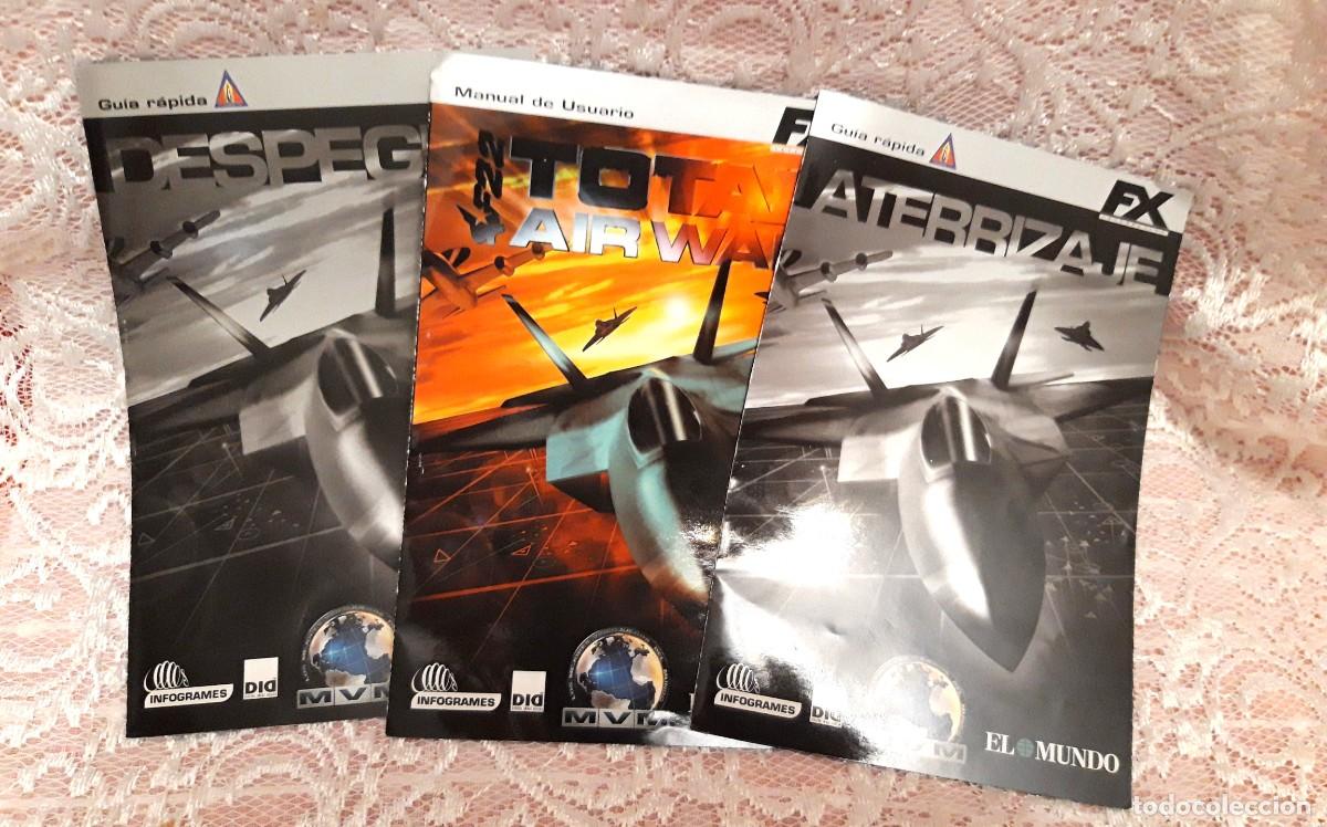 Videojuegos y consolas: 3 MANUAL DE INSTRUCCIONES JUEGO PC 3- TOTAL AIR WAR