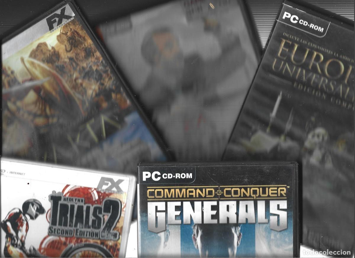 Videojuegos y consolas: JUEGOS PC -ROM LOTE ( 5 ) - Foto 1